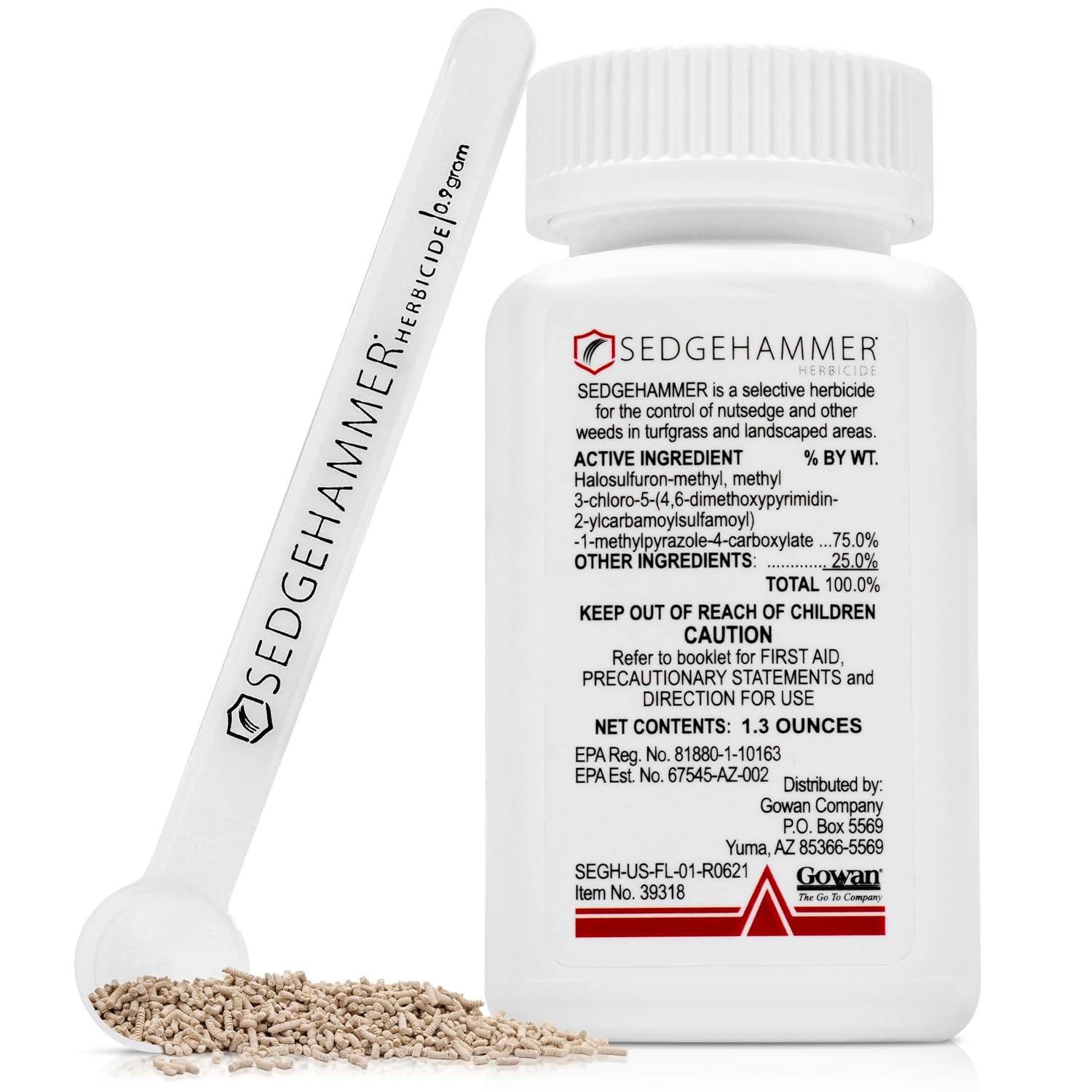 Sedgehammer 51516 Nutsedge Herbicide | Kills Yellow and Purple Nutsedge, Green Kyllinga, Selective Weed Killer for Lawns, Gardens and Landscapes