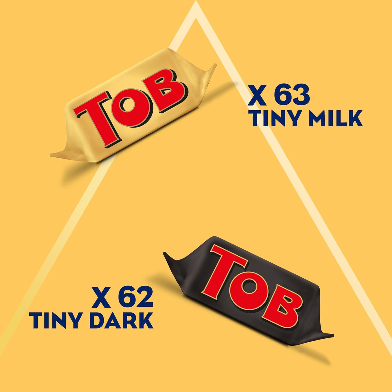 TOBLERONE Milk Chocolate Bar with Salted Caramelized Almonds, 20 Bars | Honey and Almond Nougat, Bulk Chocolate