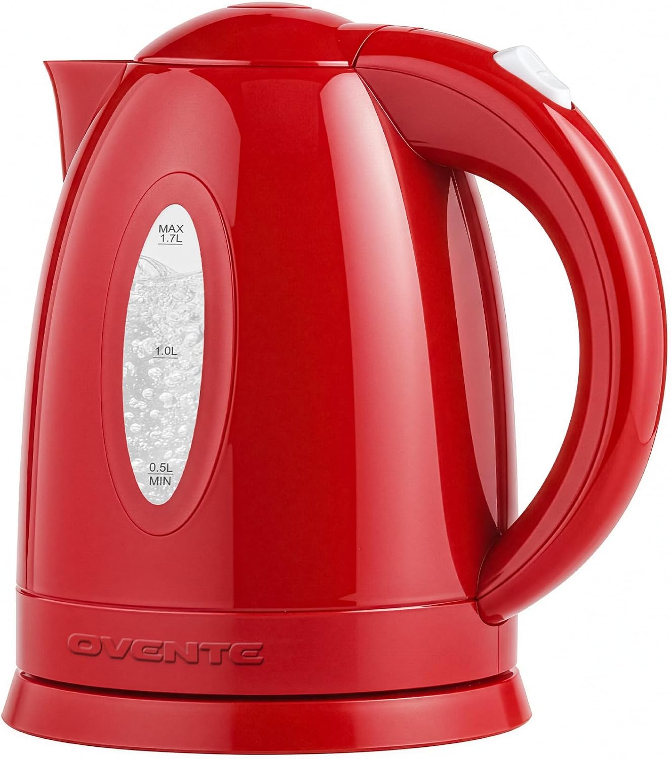 OVENTE 1.7L Electric Kettle with 1100W Fast Boiling Water, Green KP72G