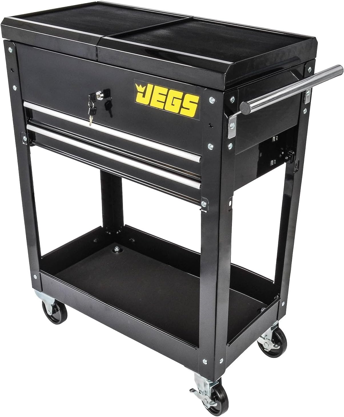2-Drawer Heavy-Duty Tool Box Cart (220 lb. Capacity) | 2-Drawer Heavy-Duty Tool Box Cart (220 lb. Capacity) for supporting automotive installation