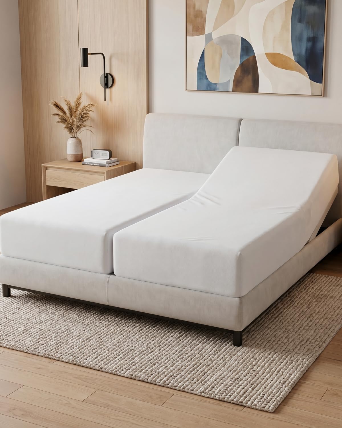 Fitted Hospital Bed Sheet - Hospital Bed Sheets for Home Use - Dark Grey | Ultra-Soft Brushed Microfiber Bedding with 16 Inch Deep Pockets, Extra Long 36 x 84 Fit, Breathable, Cooling and Wrinkle Free