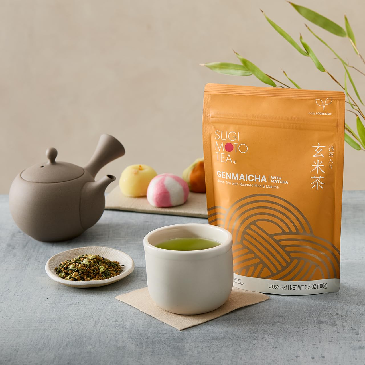SUGIMOTO TEA Japanese Sencha Fukamushi Green Tea Loose Leaf Bulk 1.0 lb (454 g)