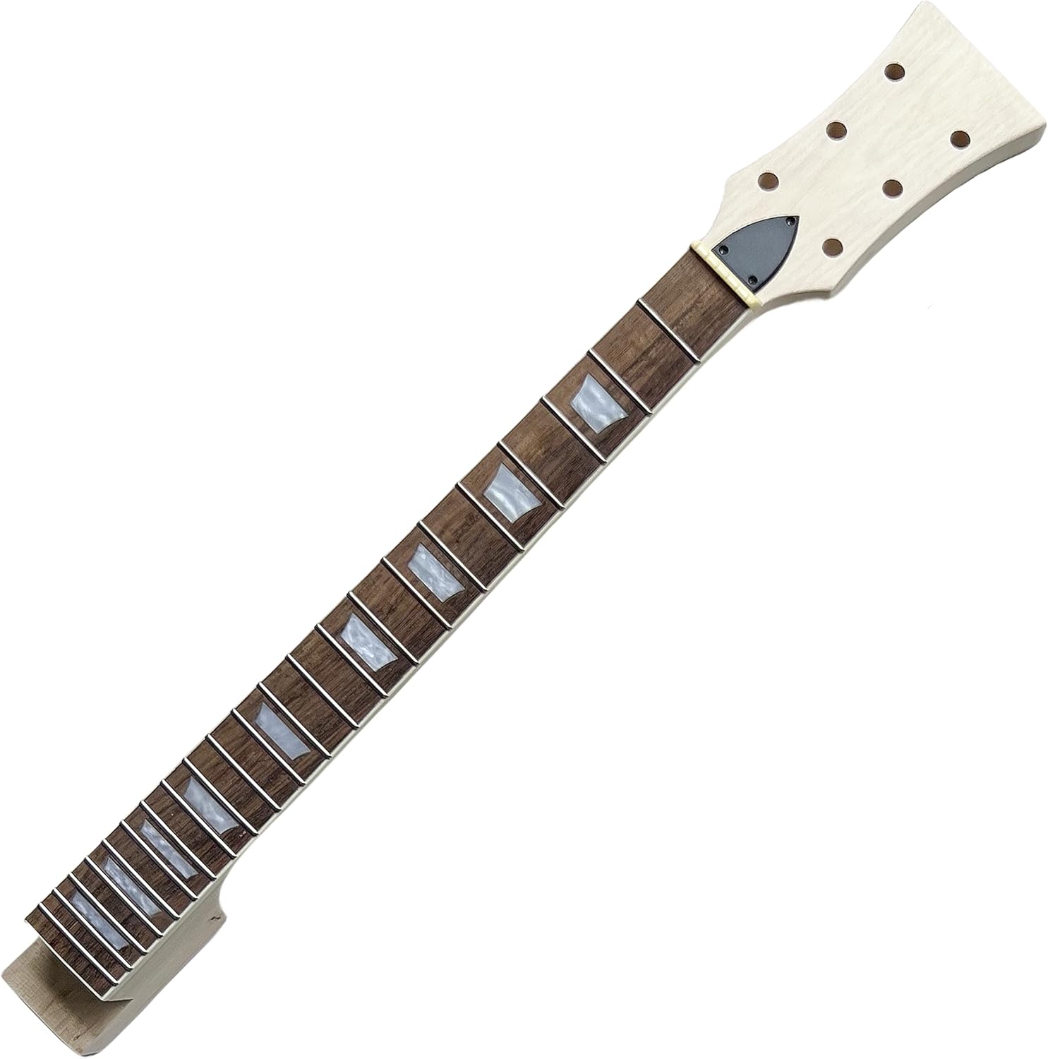DBL DIY Electric Guitar Kit,Semi-Hollow Body Electric Guitar,with Paulownia Wood Core and Maple Plywood,6 Strings,Build Your Own Guitar