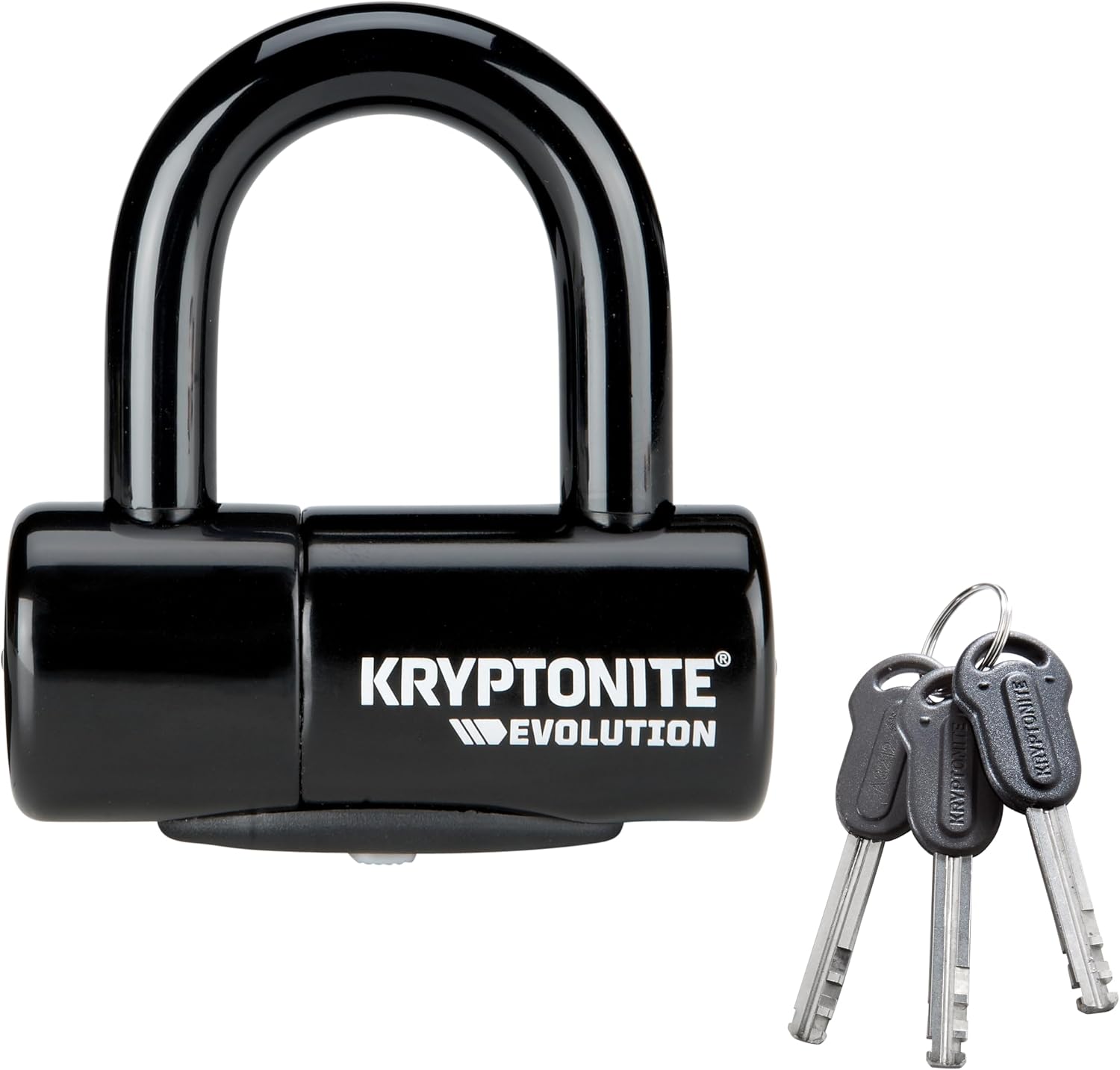 Kryptonite Evolution Series 4 Bicycle Disc Bike Lock (Yellow) | bike-u-locks