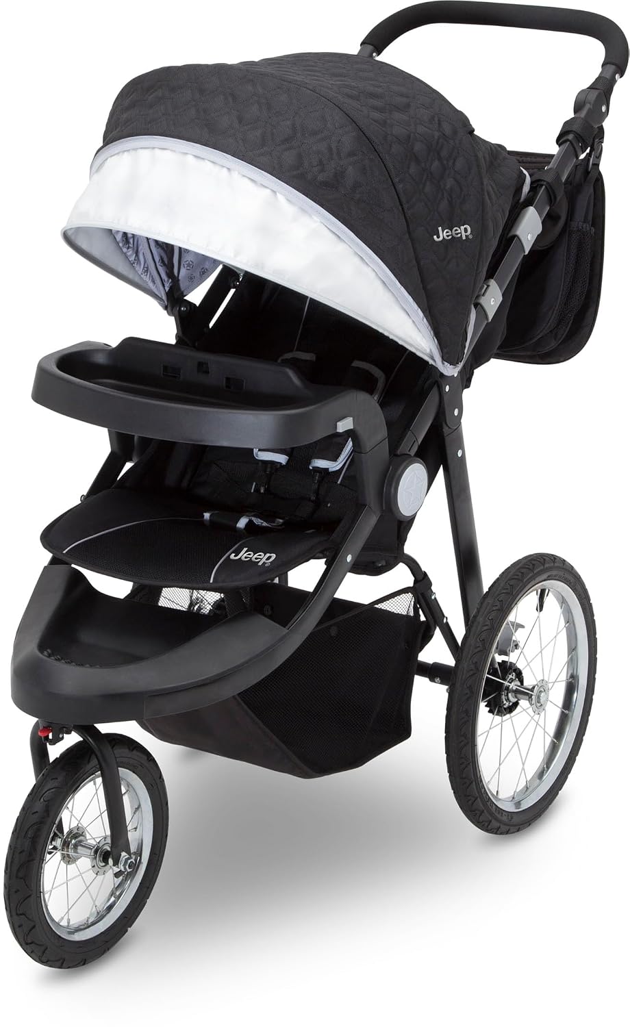 Jeep Cross-Country Sport Plus Jogging Stroller by Delta Children, Charcoal Galaxy