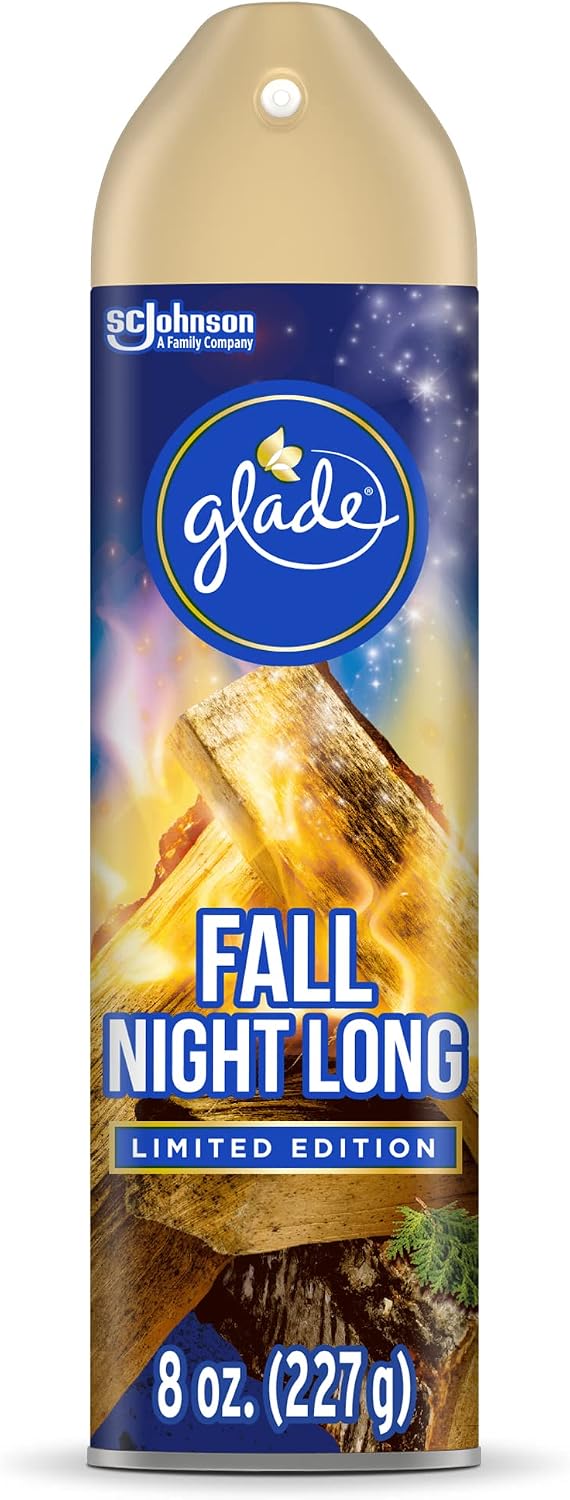 Glade Air Freshener, Room Spray, Fall Night Long, 8 Oz