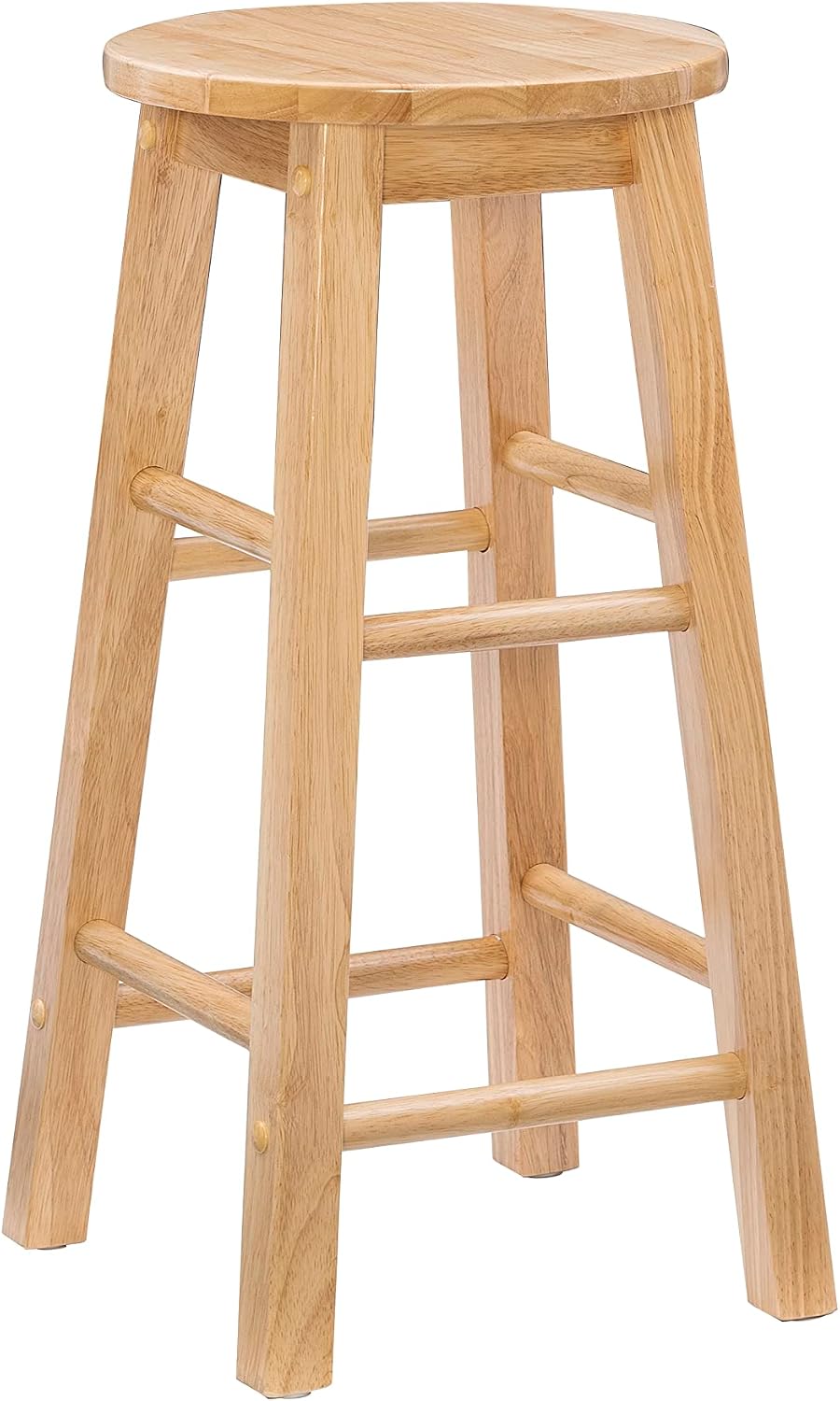 Linon 29-Inch Barstool With Round Seat