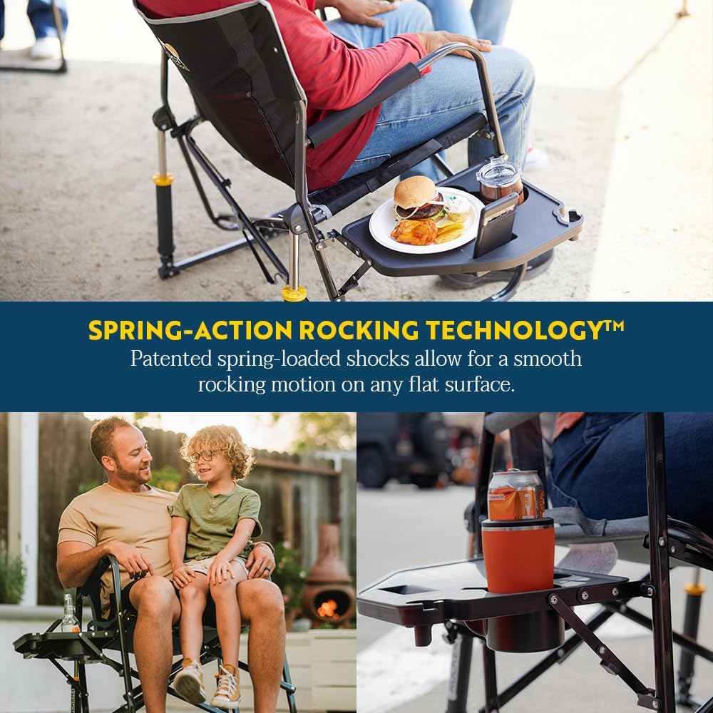 GCI Outdoor Freestyle Rocker Camping Chair - Cinnamon