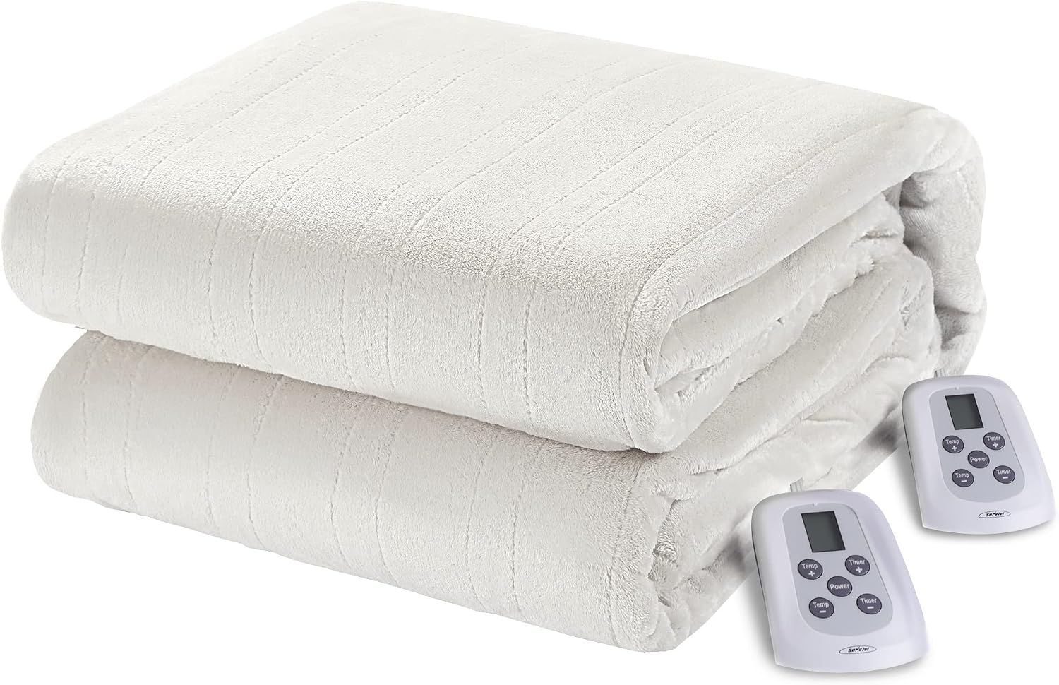HEYNEMO Electric Blanket King Size with Dual Control