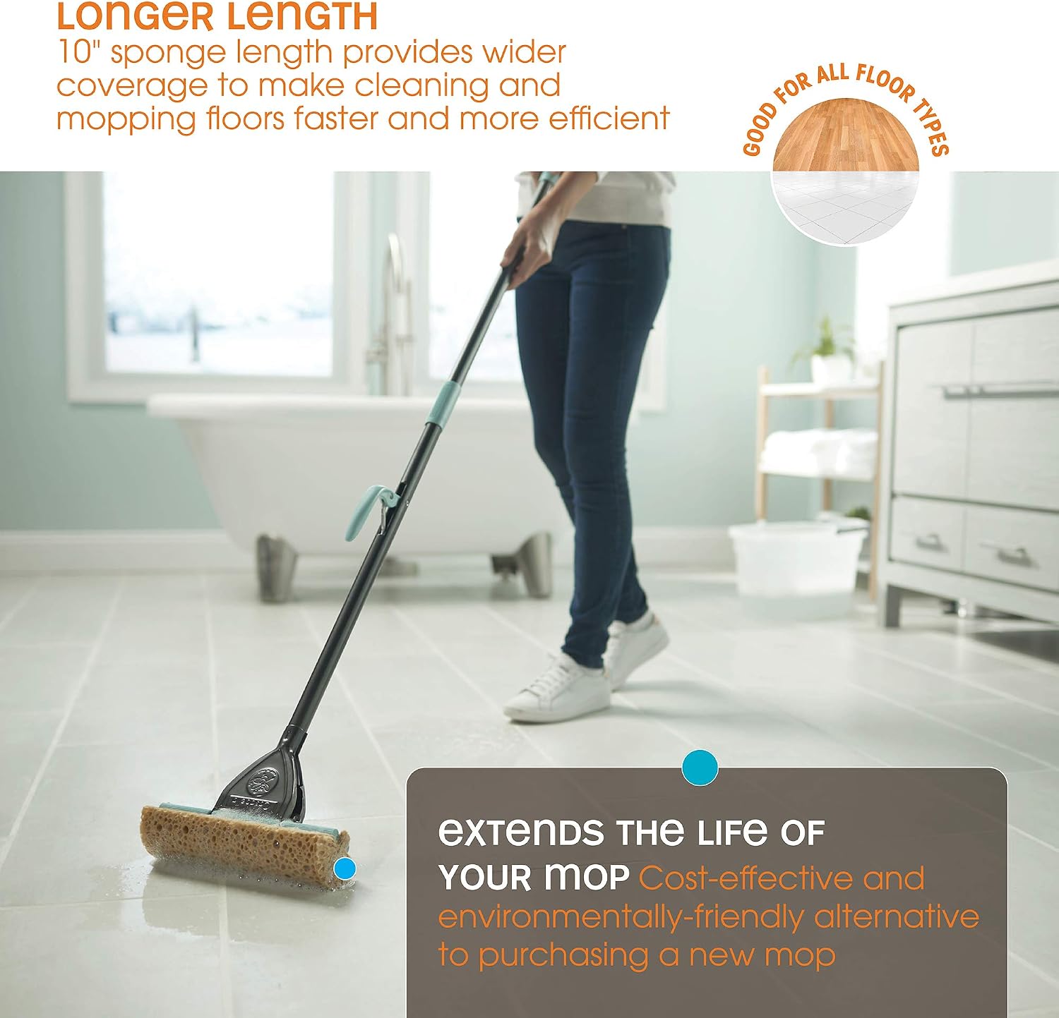 Casabella 50008, Painted Steel Original Mop