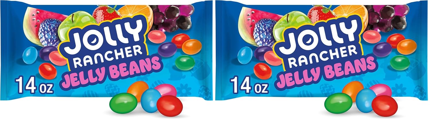 JOLLY RANCHER Original Fruit Flavored Jelly Beans, Easter Candy Bag, 14 oz