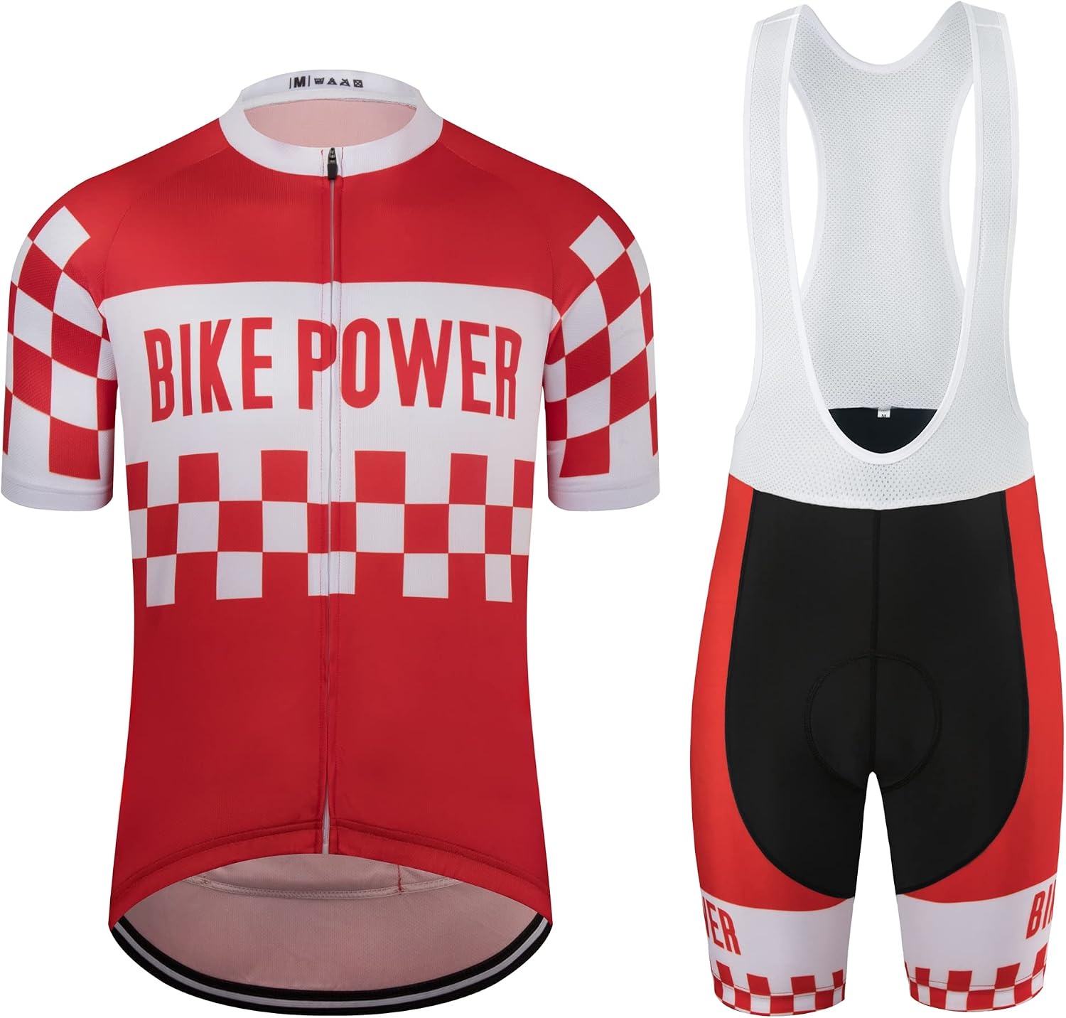 Coconut Ropamo CR Men's Cycling Jersey Set Road Bike Jersey Zipper Pocket Short Sleeves Cycling Kits Bib Shorts 3D Padded