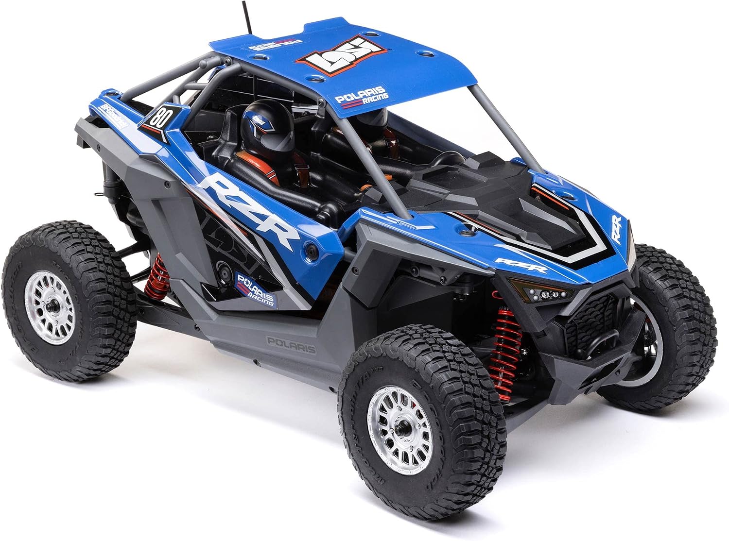 Losi RC Truck 1/10 RZR Rey 4 Wheel Drive Brushless Ready-to-Run Battery and Charger Not Included Polaris LOS03029T1 Trucks Electric RTR Other