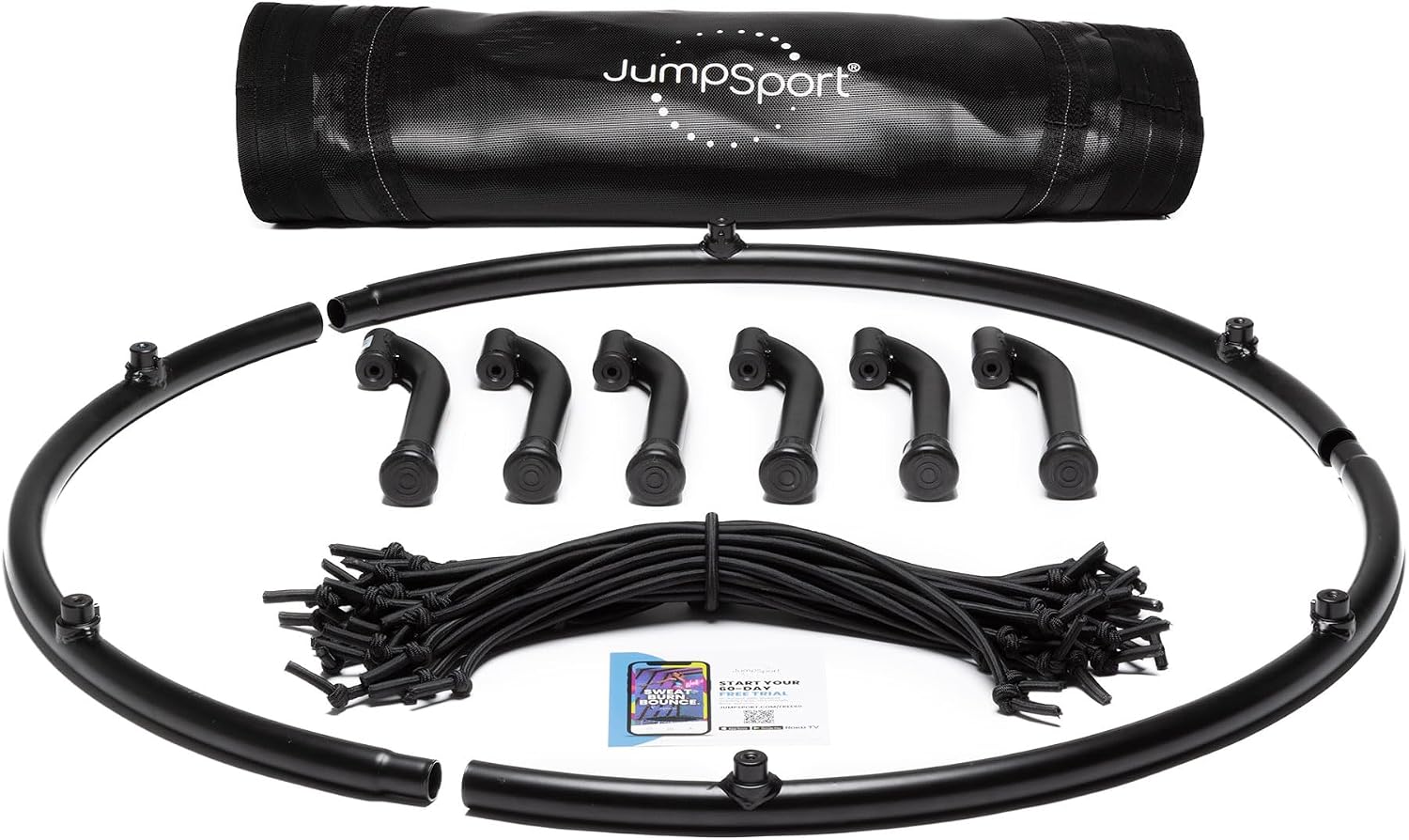JumpSport 44” Essential Fitness Trampoline for Adults, Model 430