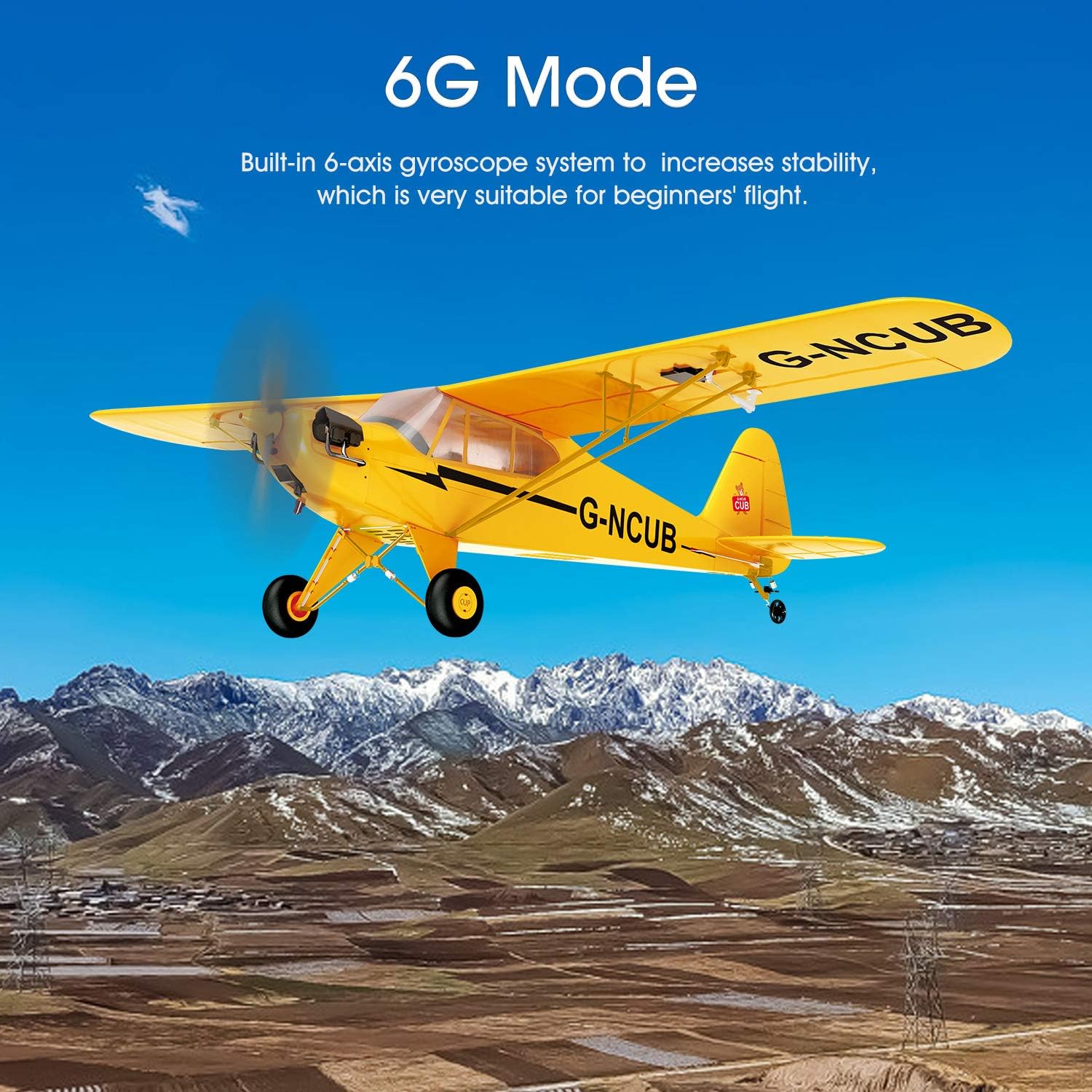 GoolRC WLtoys XK A160 RC Plane, 2.4GHz 5 Channel Brushless Remote Control Airplane for Adults, Stunt Flying RC Aircraft with 3D/6G Mode