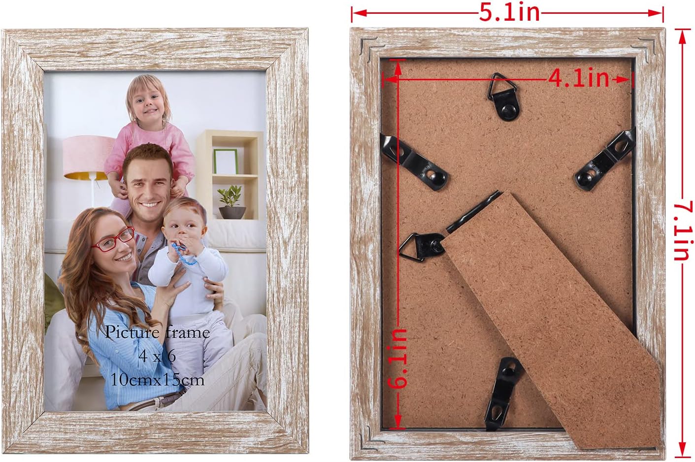 Giftgarden Black 8x10 Picture Frame Bulk, Multi 8 x 10 Photo Frames Set for Wall Hanging or Tabletop, 12 Pack
