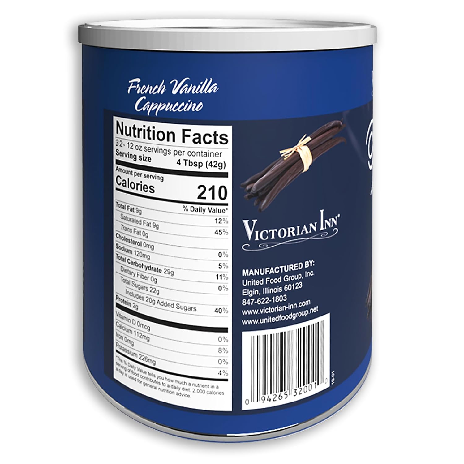 Victorian Inn French Vanilla Cappuccino, 3 Pound (Pack of 1)