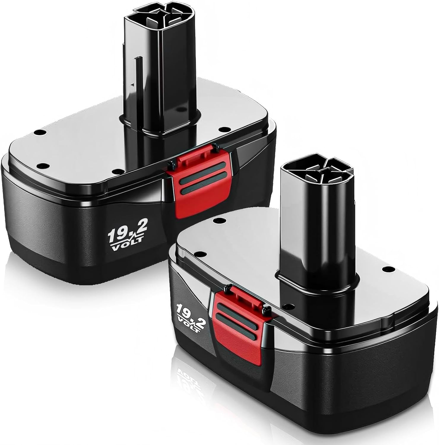 2Pack Upgraded 4500mAh Replacement for Craftsman 19.2V Battery | Compatible with Craftsman 19.2 Volt Battery DieHard C3 130279005 130279003