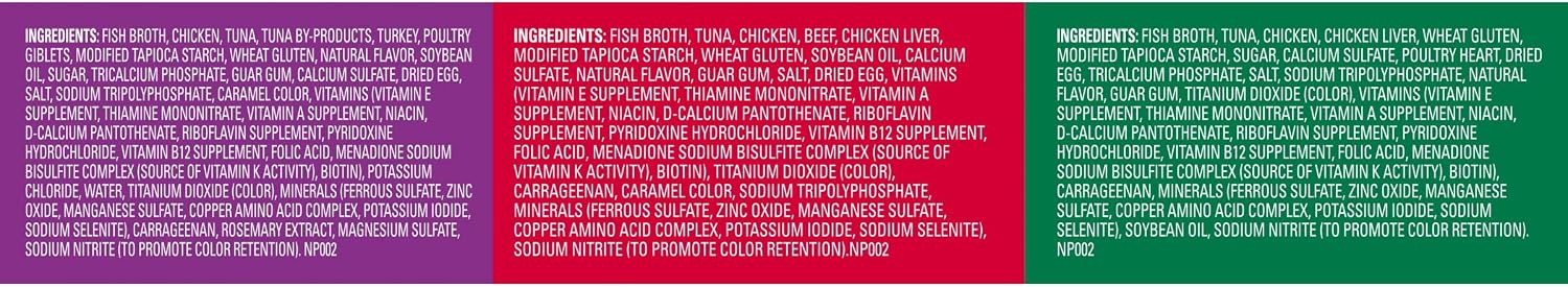 Meow Mix Tenders in Sauce, Wet Cat Food with Tuna & Whole Shrimp, 12 Cups
