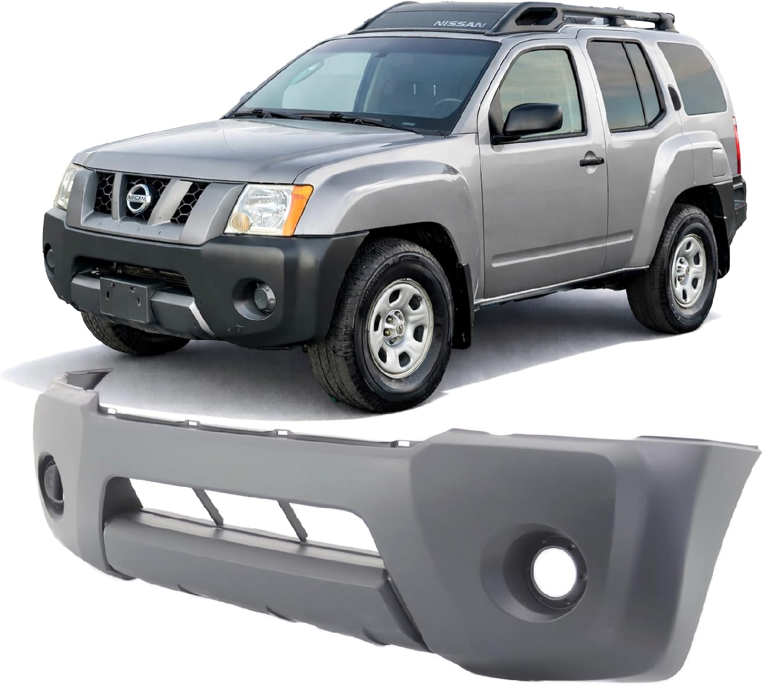 FitParts Compatible with Chevrolet Malibu 1997–2005 Front Bumper Cover