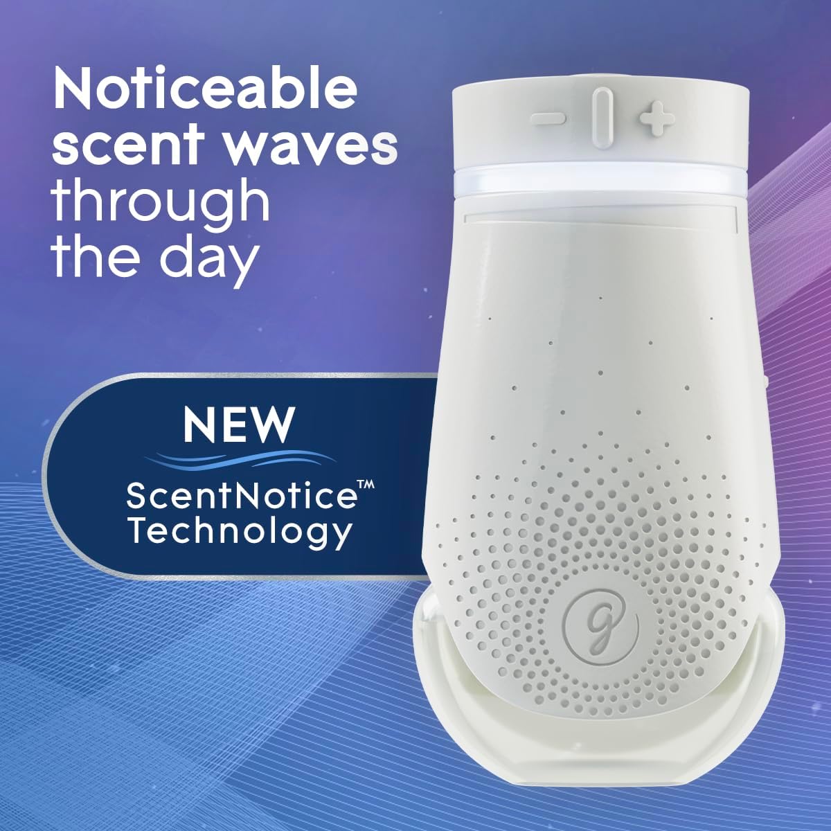 Glade PlugIn Plus Air Freshener Warmer, Holds Scented Oil Refill, 1 Count