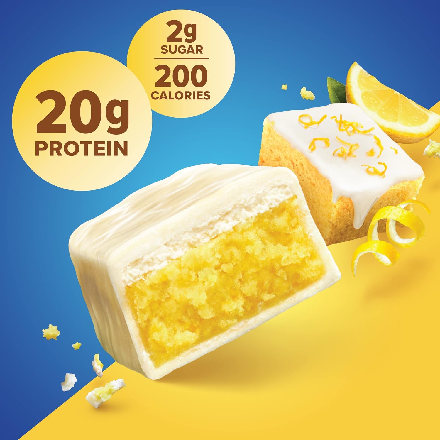 Pure Protein Chocolate Deluxe Protein Bars, 21g Protein, Gluten Free, 12 Ct