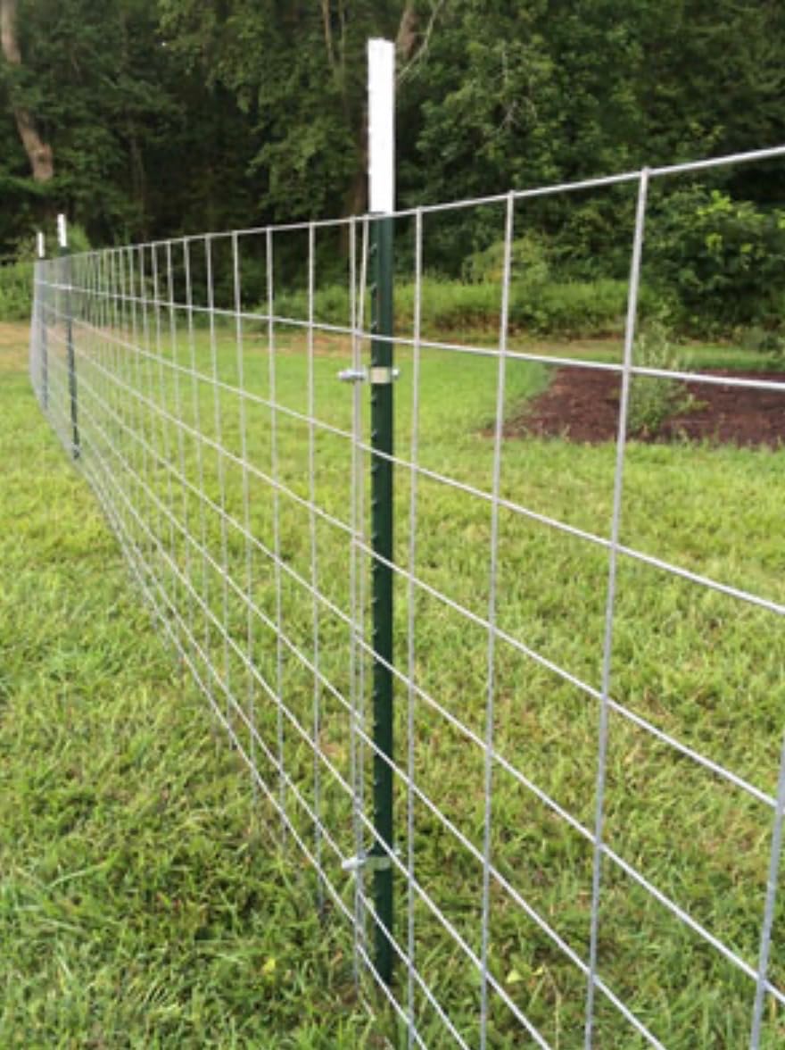 One Man Fencing PM Livestock Panel T-Post Connector - 50 Pack
