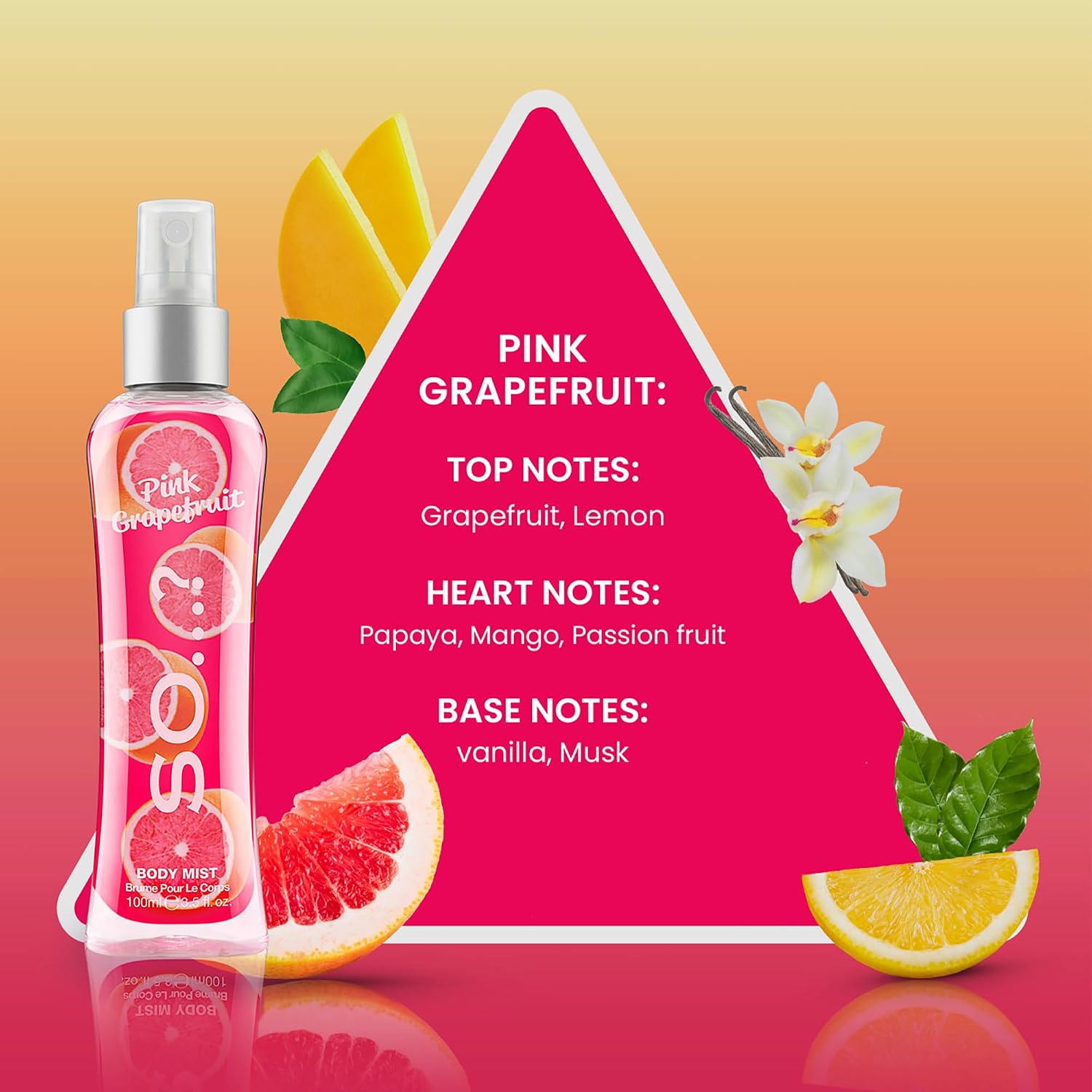 Musk Body Mist by So…? - Woody Scent - Perfume for Women with Bergamot, Toffee, Vanilla Notes - Gifts for Women - Body Spray for Women - 3.5 oz