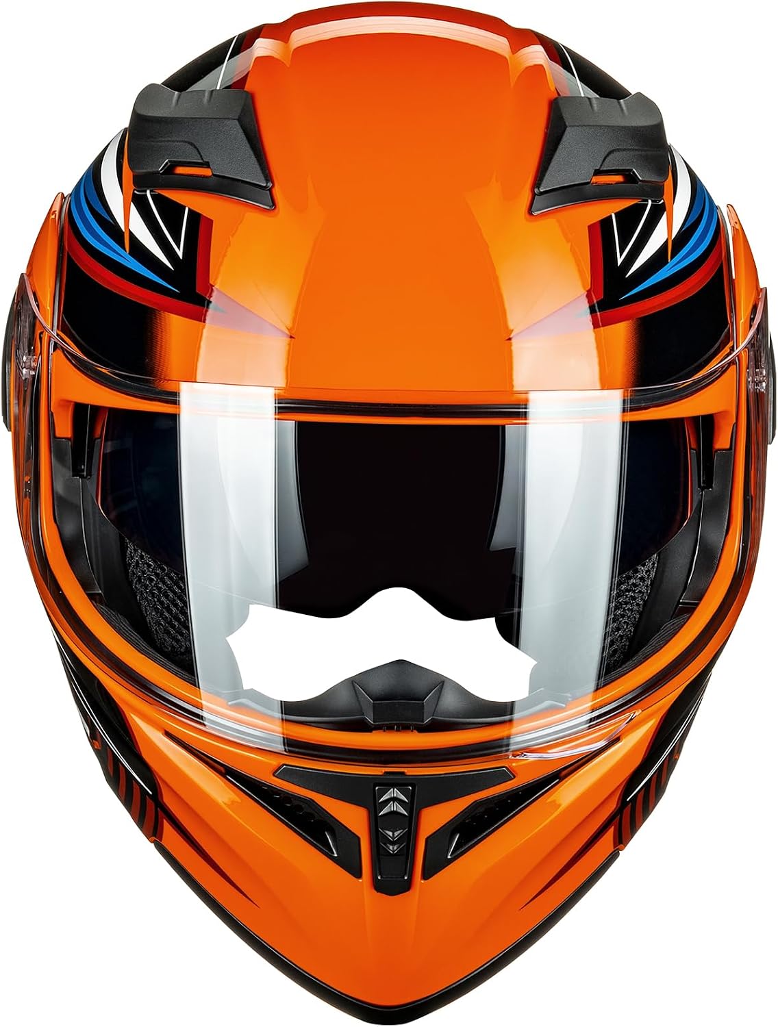 ILM Motorcycle Dual Visor Flip up Modular Full Face Helmet DOT Model 902/902L