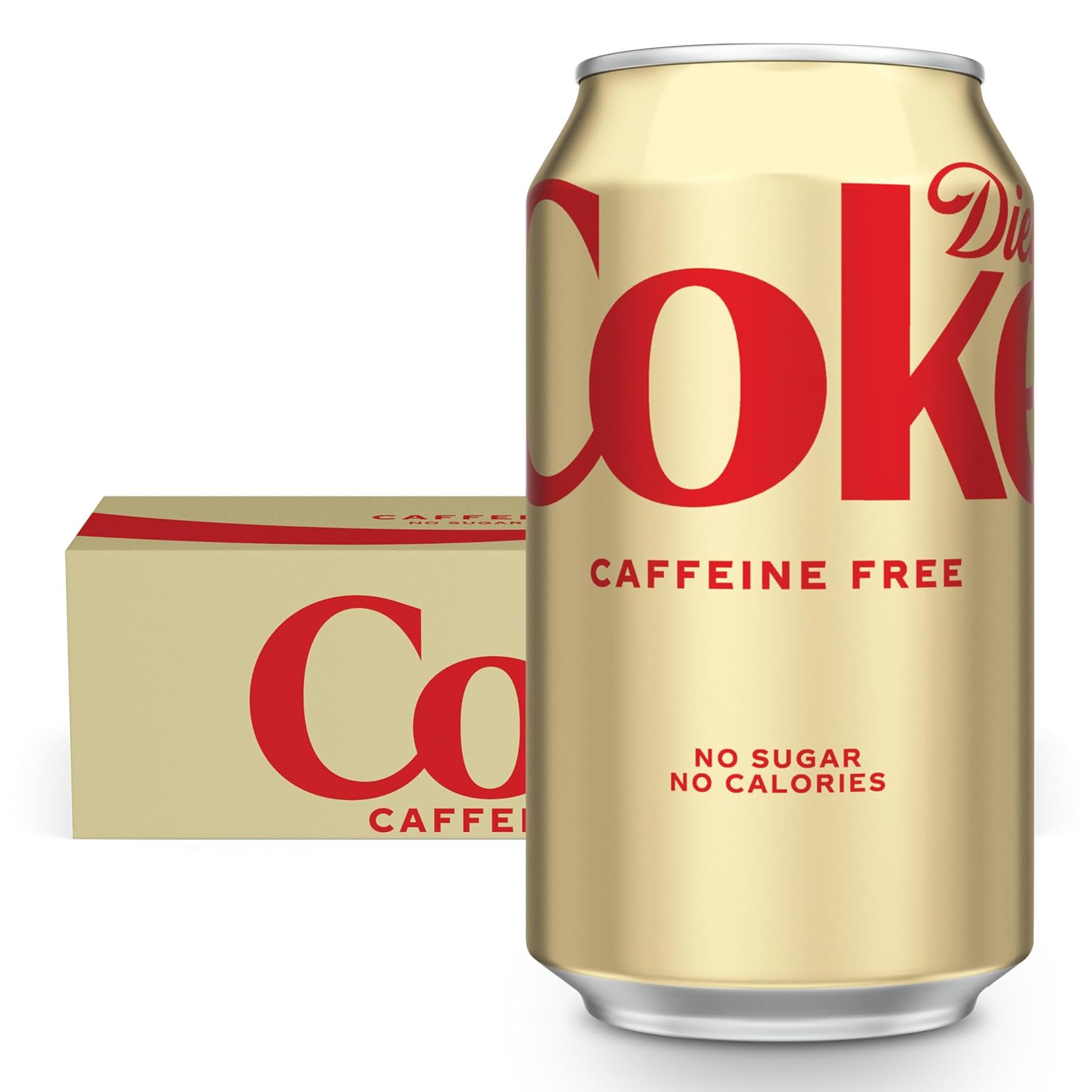 Diet Coke Soda Soft Drink Cans, 12 fl oz, 12 Pack | No sugar, no calories, 46 mg caffeine per can