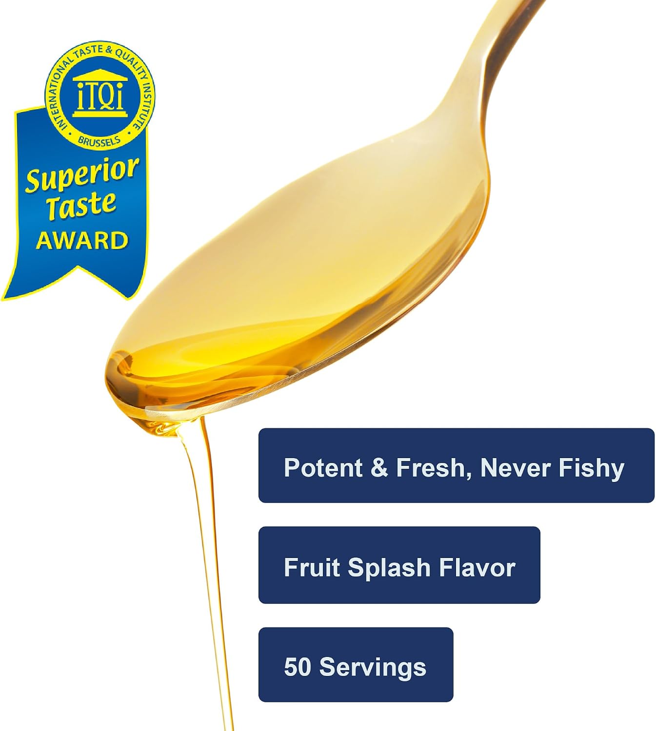 Carlson Cod Liver Oil, 1100 mg, Omega-3s, Lemon, 500 mL (16.9 Fl Oz) | plus Vitamins A and D3; Wild Caught Norwegian Arctic Cod Liver Oil; Sustainably Sourced Nordic Fish Oil Liquid