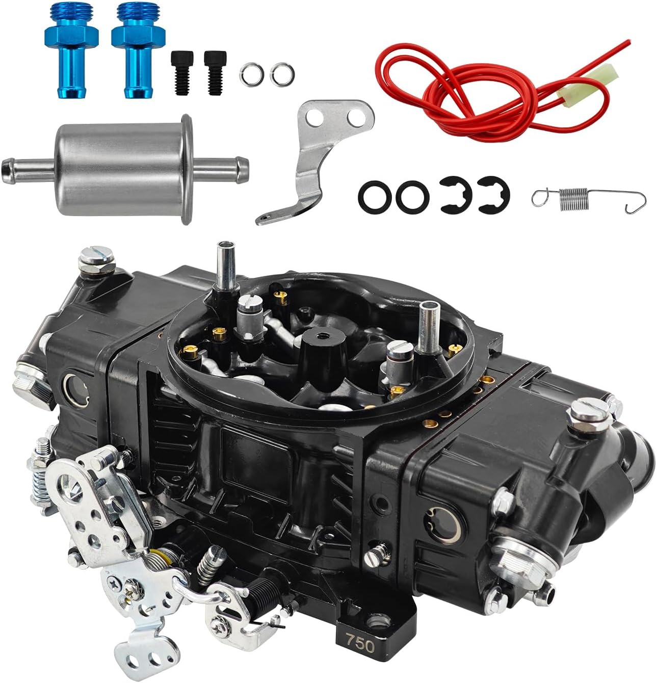 BR-67331 750CFM 4 Barrel Carburetor Fit for Holley Brawler | Race Mechanical Secondary