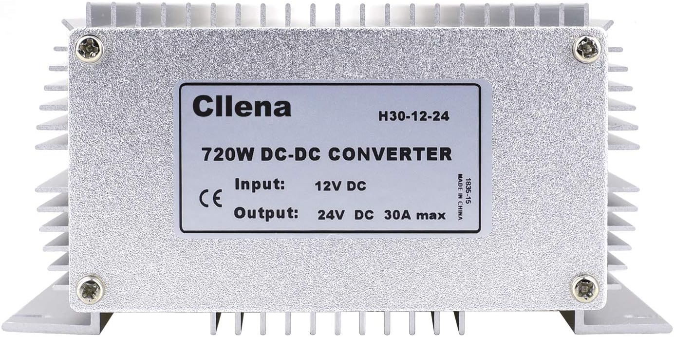 DC 24V to 12V 40A 480W Buck Transformer Waterproof Step-Down Voltage Converter Regulator