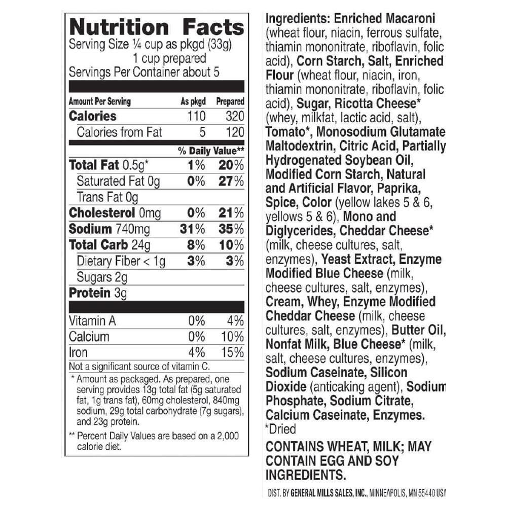 Betty Crocker Hamburger Helper, Double Cheeseburger Macaroni Hamburger Helper, 6 Oz Box
