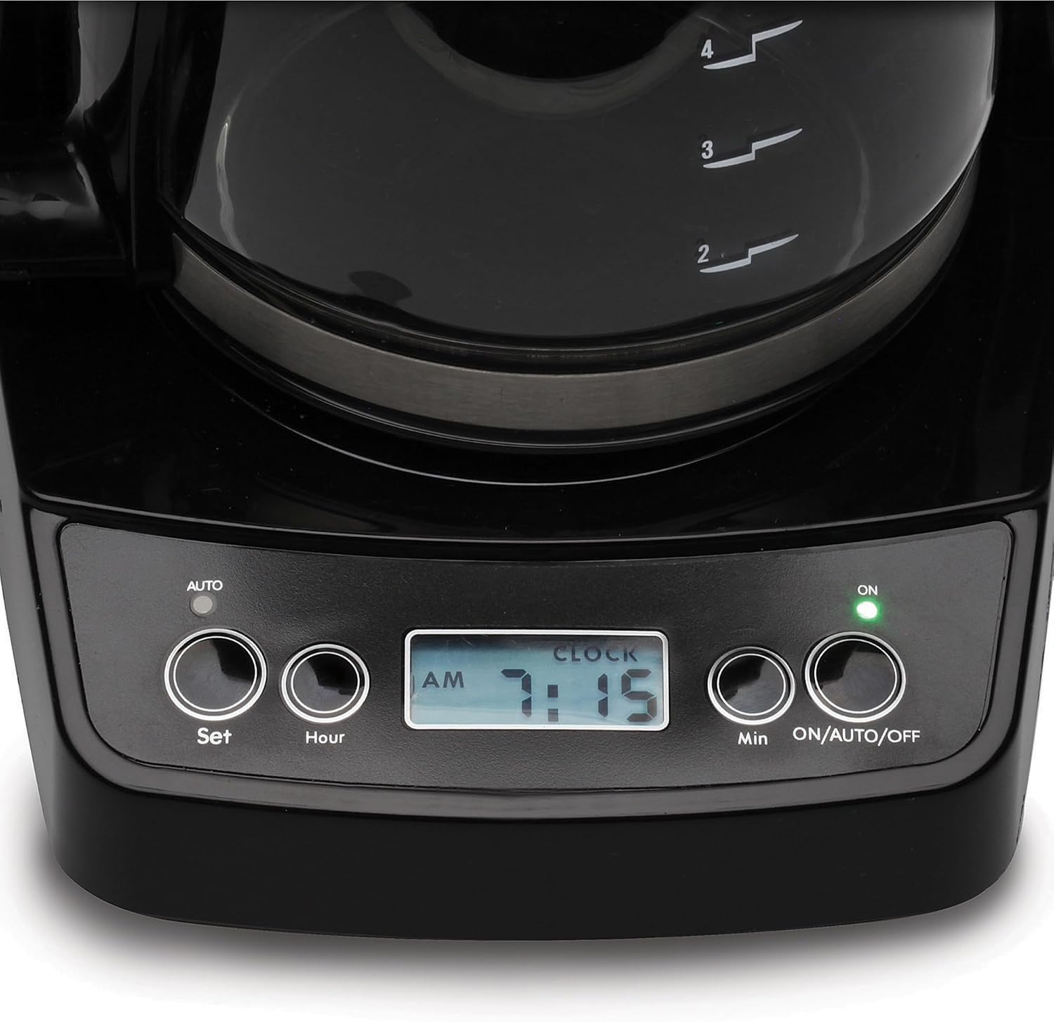 Capresso 5-Cup Mini Drip Coffee Maker, Black and Stainless Steel