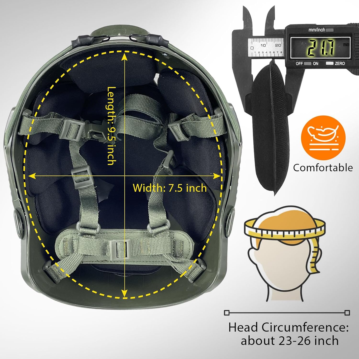 PJ Type Tactical Paintball Airsoft Fast Helmet