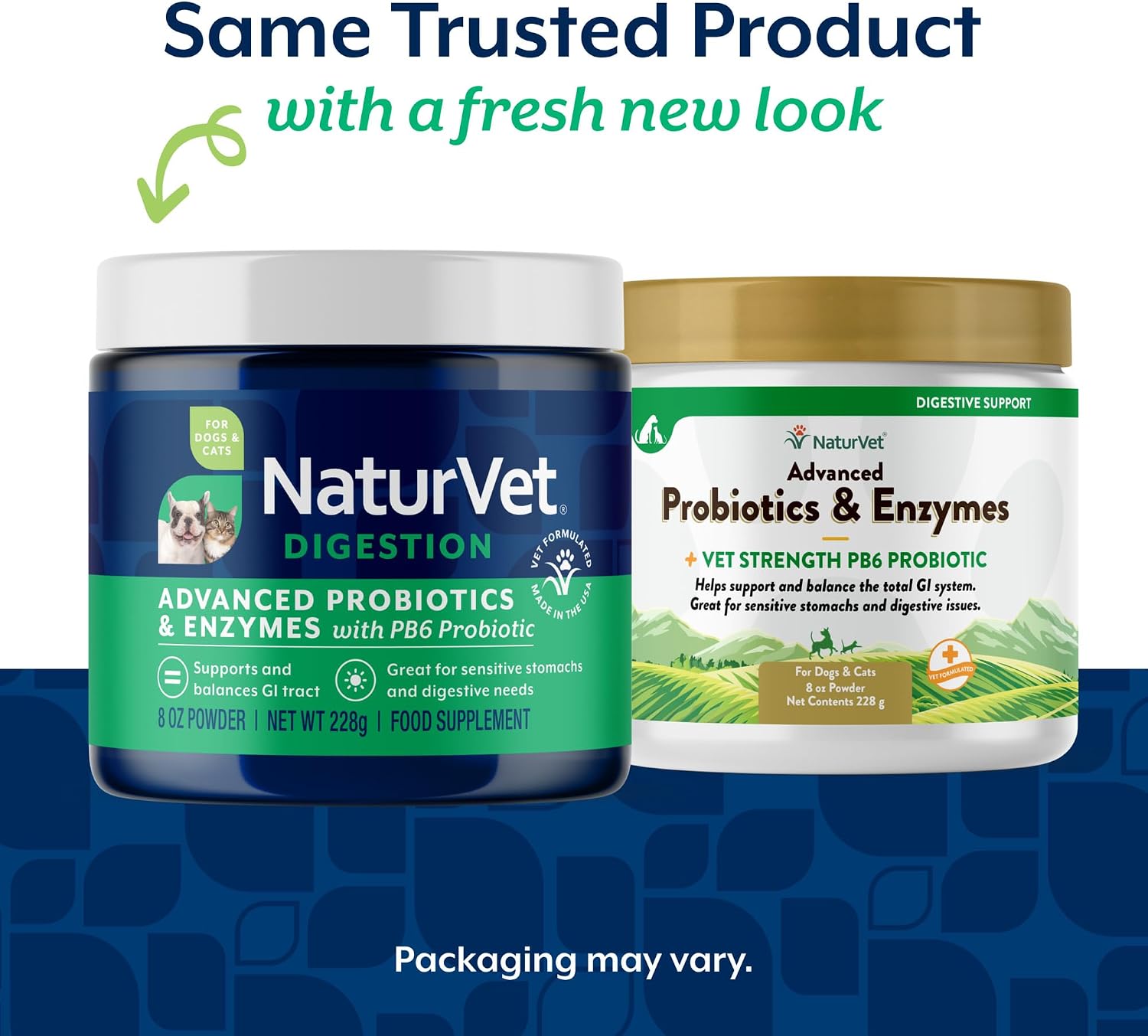 NaturVet Digestive Enzymes with Pre & Probiotic for Dogs & Cats - 8 oz | Supports Diet Changes & a Healthy Digestive Tract with Prebiotics, Powder