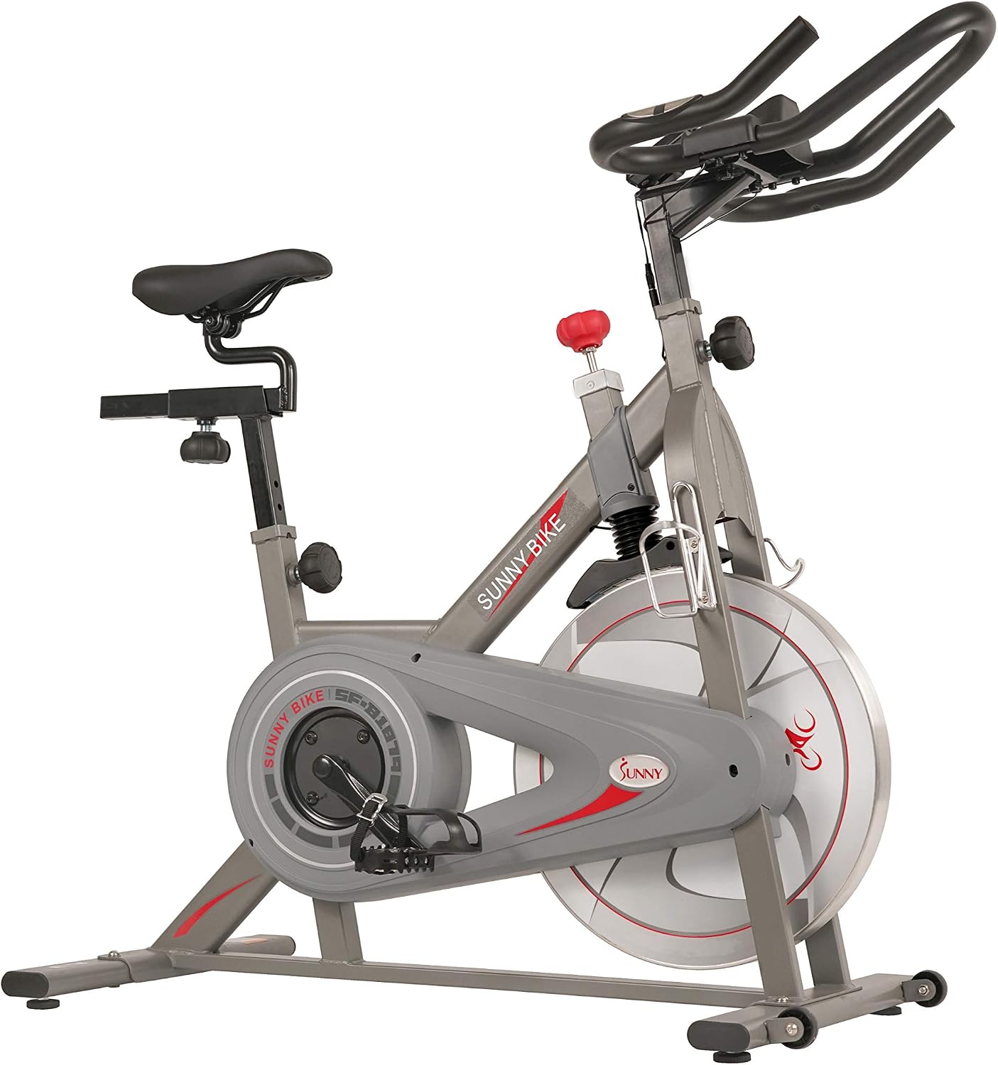 Sunny Health & Fitness Magnetic Exercise Bike for Indoor Cycling