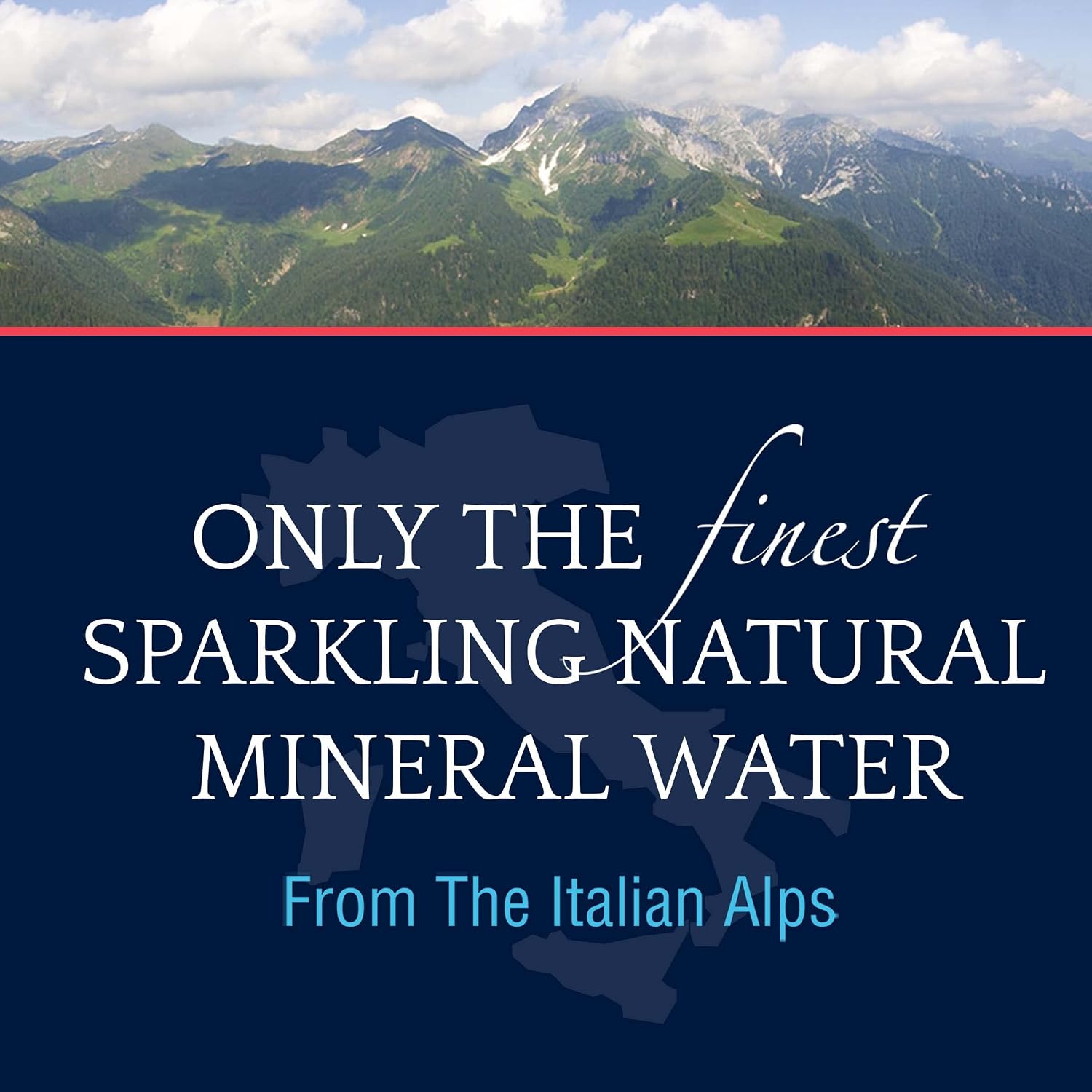 S.Pellegrino Sparkling Natural Mineral Water, 6 Pack of Glass Bottles