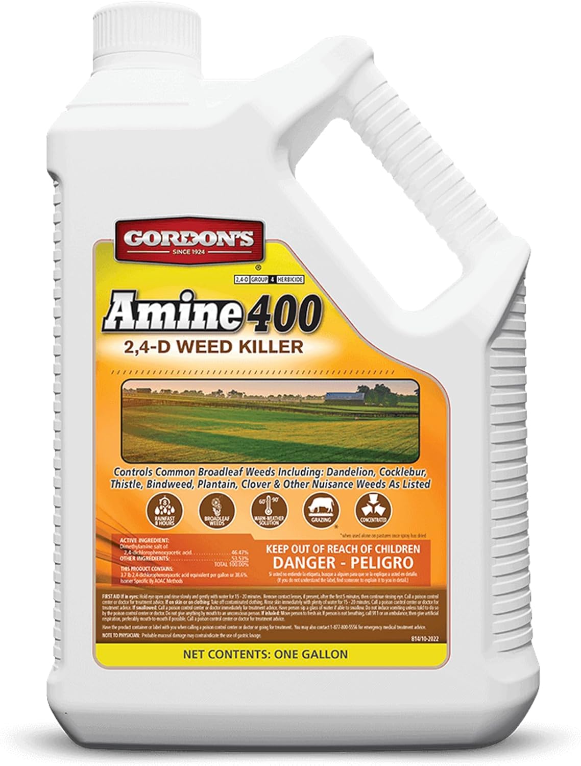 GORDON'S Amine 400 2,4-D Weed Killer, 1