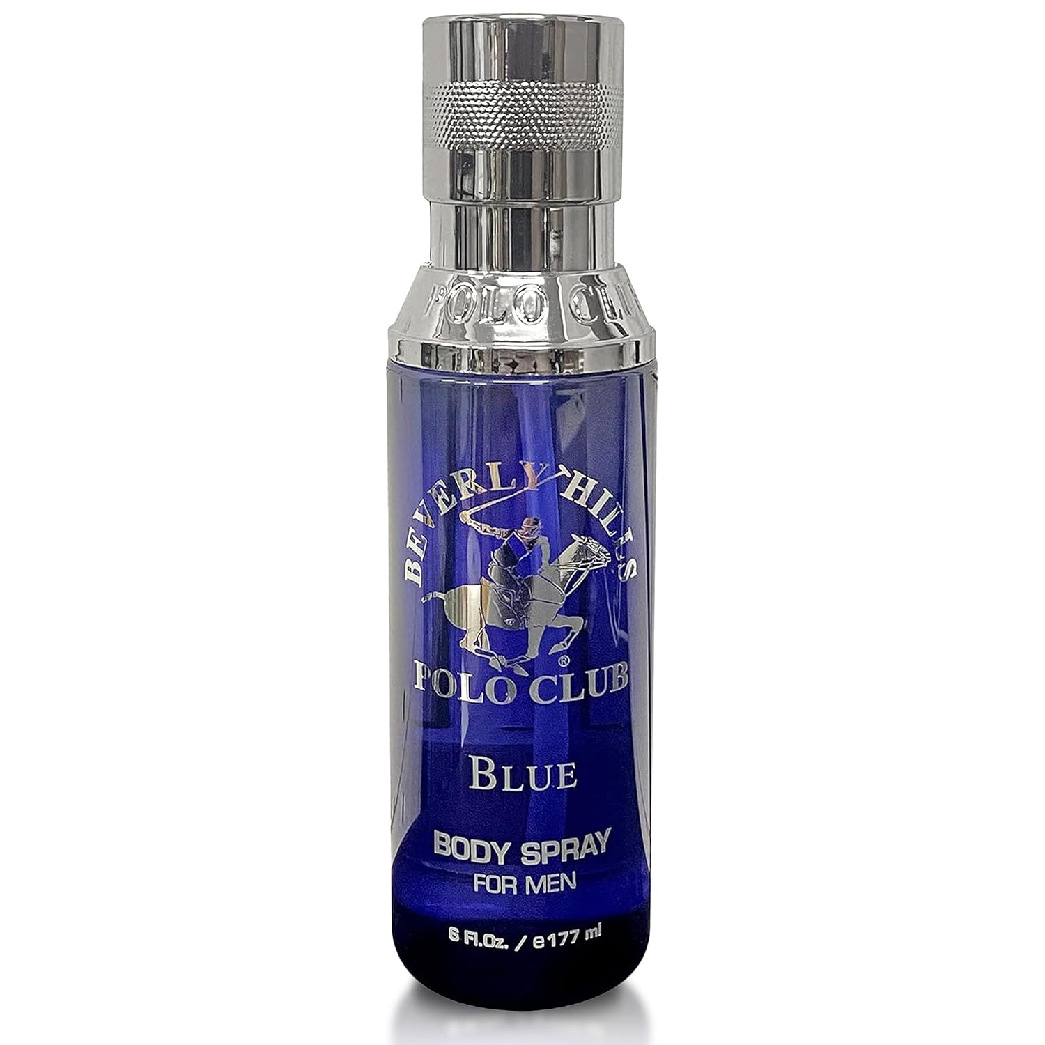 Beverly Hills Polo Club Body Spray for Men - BHPC Blaze - Fresh, Earthy with Notes of Cedar & Basil - Long Lasting Body Mist Cologne Scent - Ideal Gift for Him, 6oz