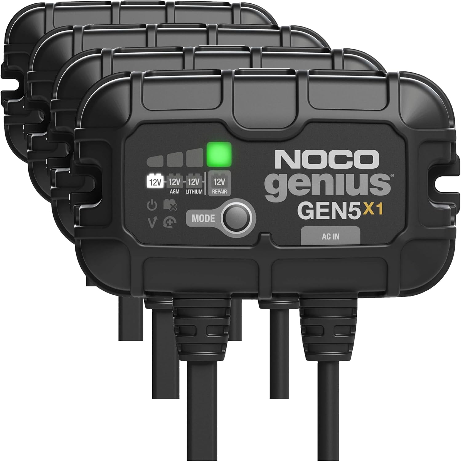 NOCO GEN5X1 12V 5A 1-Bank OnBoard Marine Battery Charger & Maintainer