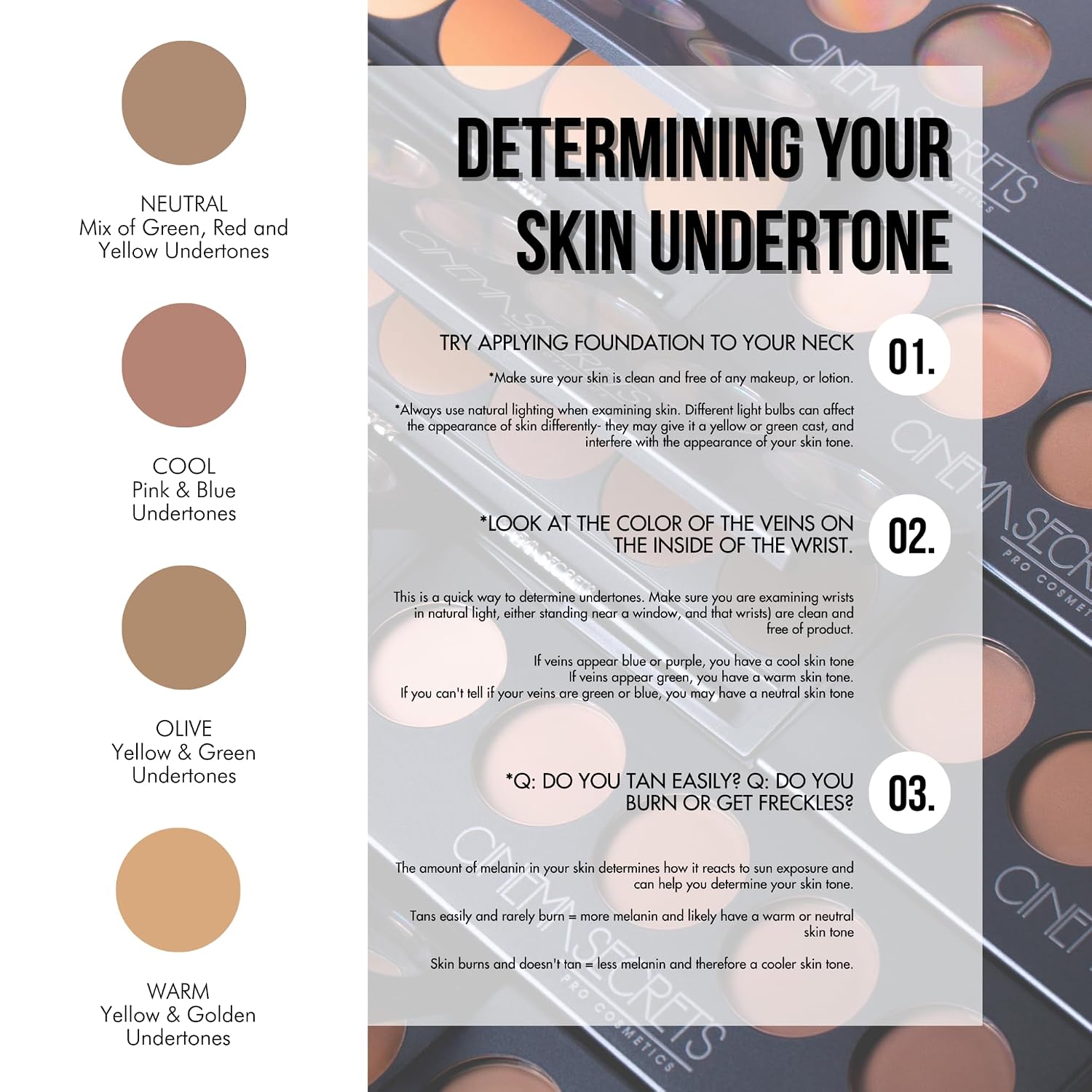 Ultimate Foundation in Medium-Deep Beige-Pink Undertones, 500B Series by cinemasecrets
