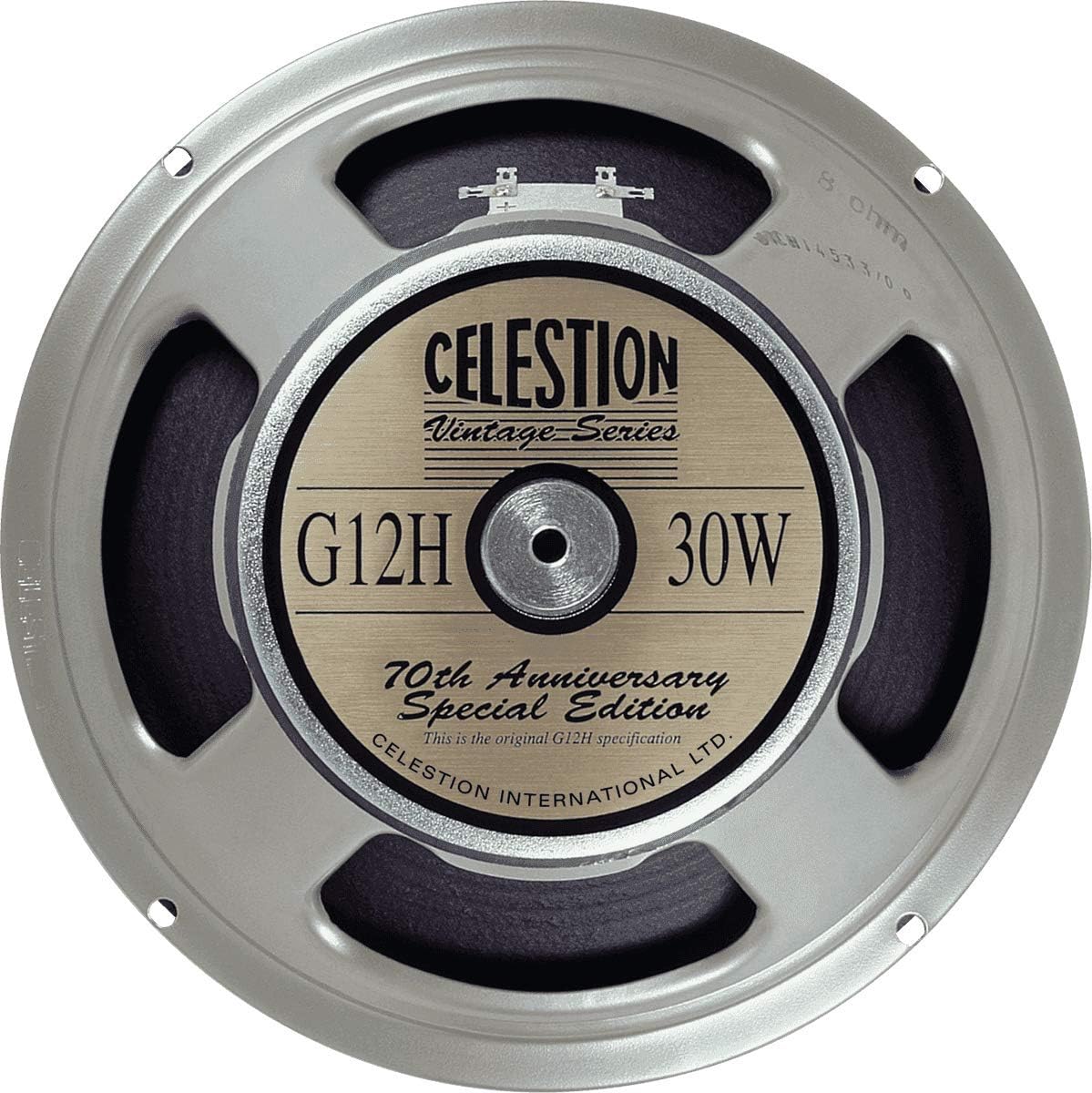 CELESTION T4533 30-Watt 70th Anniversary G12H 12-inch Classic Rock Guitar 8 Ohm Replacement Speaker