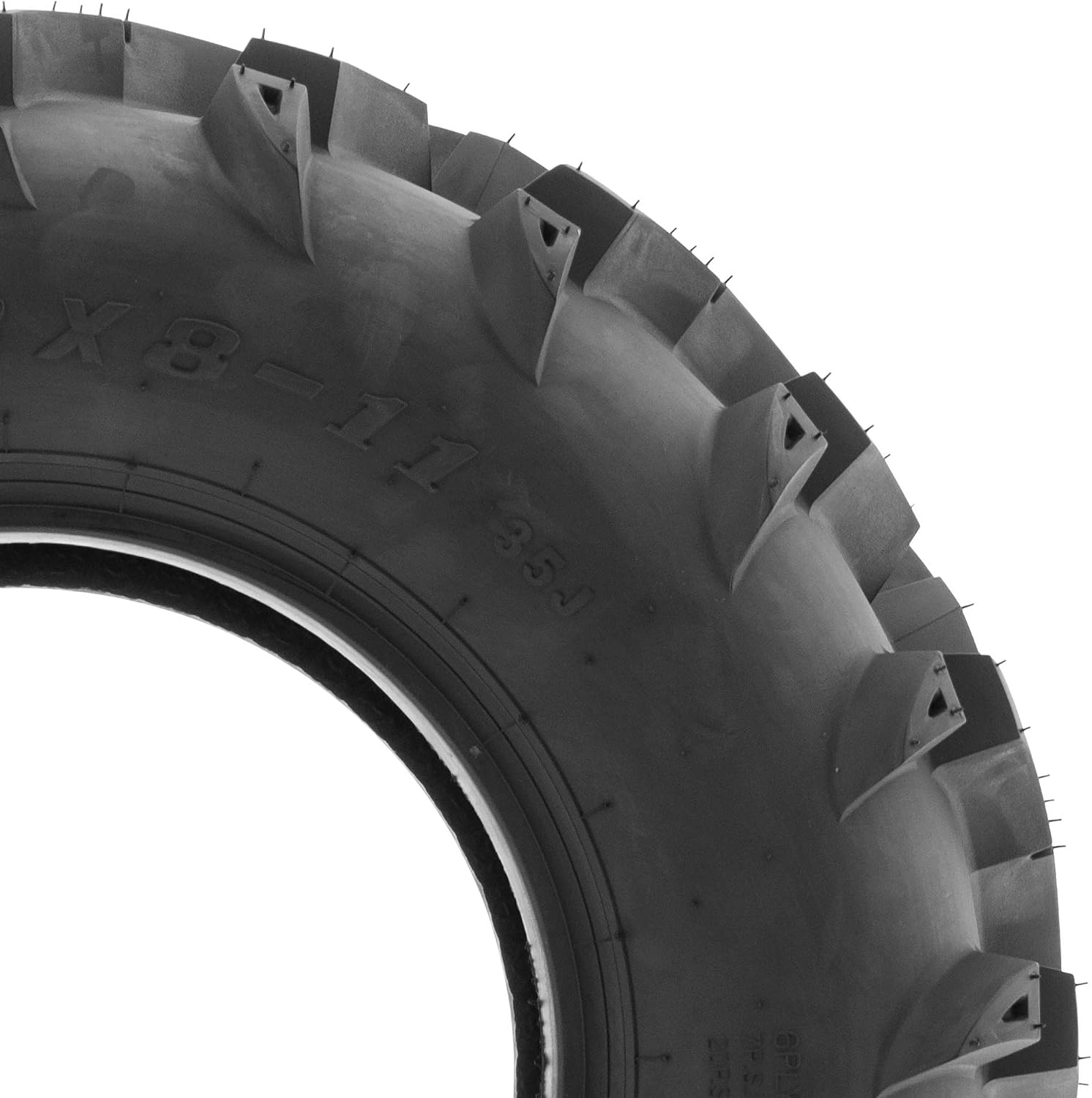 Set of 2 SunF A024 22x11-9 ATV UTV Mud/Trail Tires, 6-PR, Deep Directional Tread