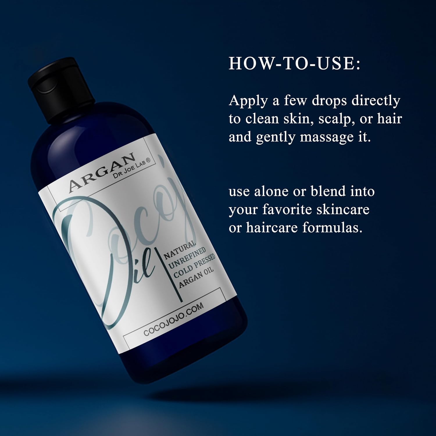 Argan Oil -Cold Pressed 16 oz 100% Pure Natural Extra Virgin Unrefined Grade-a Argan Moroccan Marrakesh Oil Moisturizer Hair Face Lips Body Scalp Skin Hair