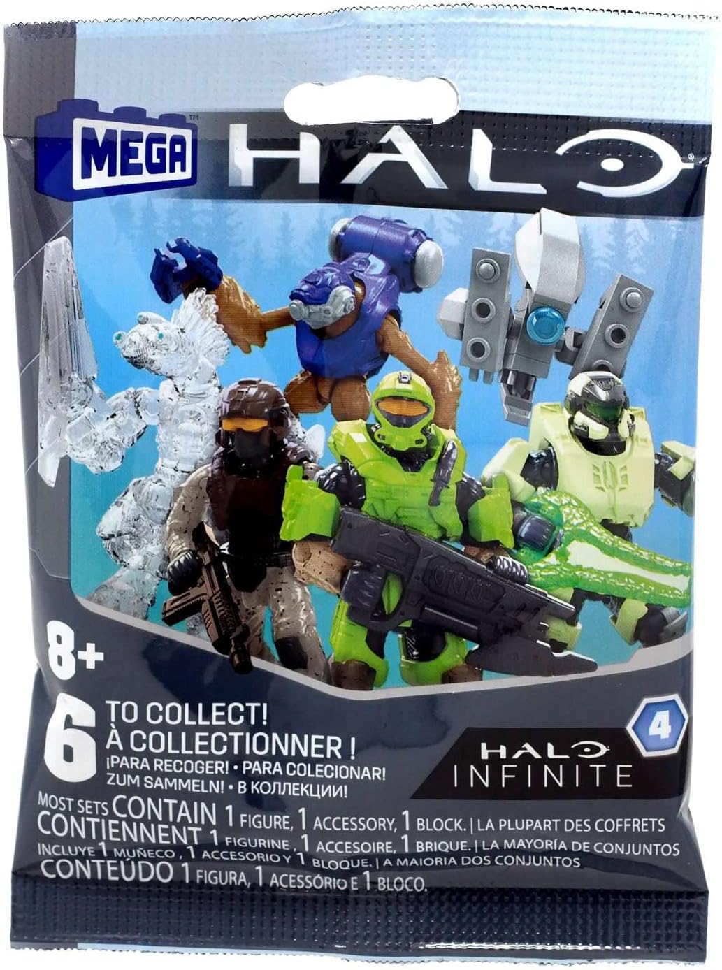 Mega Construx Halo Infinite Series 4 Minifigure One Blind Bag