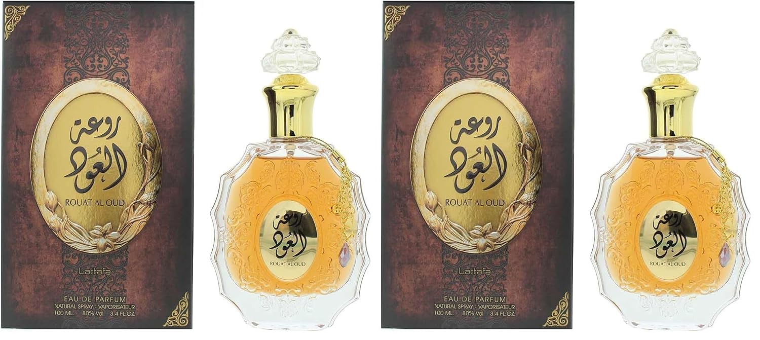 Lattafa Perfumes Rouat Al Musk for Unisex Eau de Parfum Spray, 3.40 Ounces / 100 ml