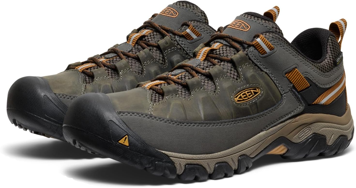 KEEN Men's Targhee 3 Low Height Waterproof Hiking Shoes