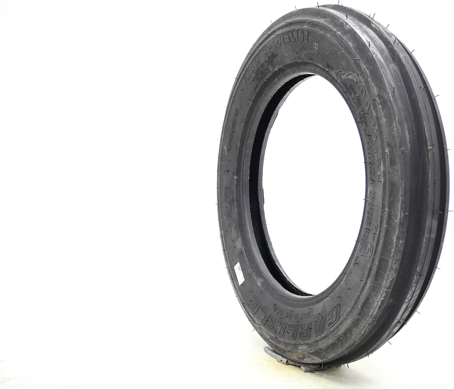 Carlisle Farm Specialist F-2 7.50-16 D | Tractor All Season Traction 99B Rated 8 Ply Bias Construction Black Sidewall Tire
